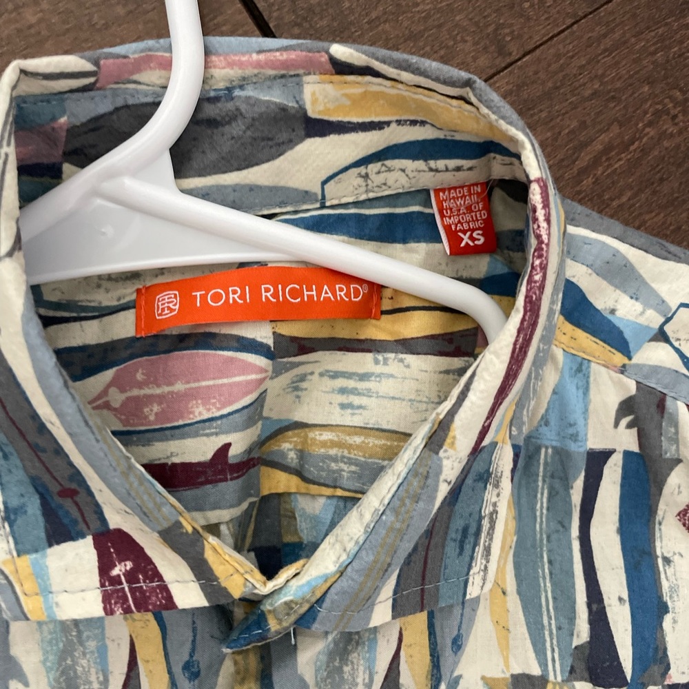 EUC Tory Burch mens button down. Size XS - Picture 4 of 5
